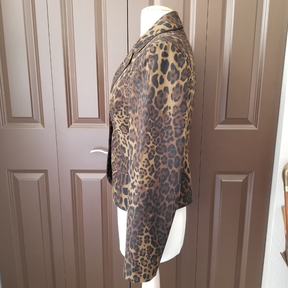 🔴SOLD🔴 Helene Berman London Leopard Blazer - Picture 4 of 8